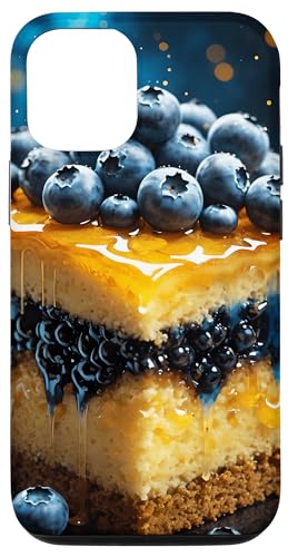 iPhone 15 Fantasy Cute Cake Honey Blueberries Case