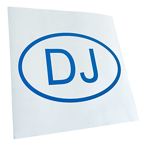 Autocollant voiture Djibouti DJ multicolore haute adhérence JDM decal racing