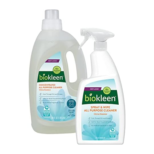 Biokleen Natural All Purpose Cleaner Makes 64 Gallons, Trigger Refill