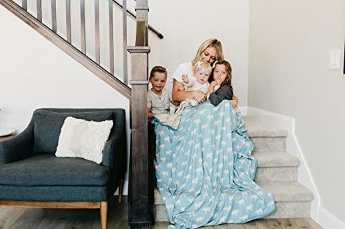 Copper Pearl Jumbo Premium Knit 3 Layer Stretchy Throw Blanket Peanut #TOP5