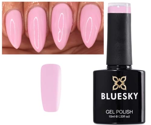 Bluesky GEL NAIL POLISH PINK BABY PINK PINK SPRING SUMMER COLOR CS20 UV LED Soak Off 10ml (Requires Drying under LED/UV Lamp)
