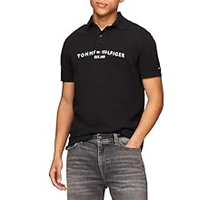 Tommy Hilfiger Men's Embroidered Tommy Logo Regular Fit