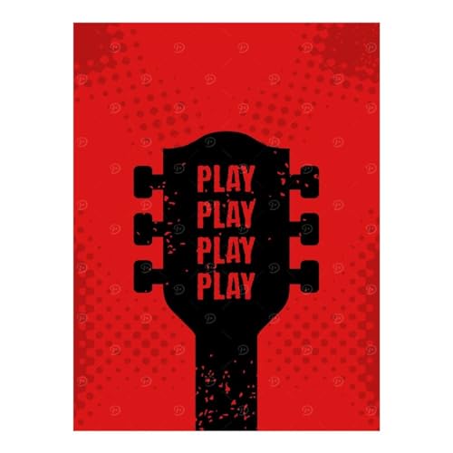 Kit peinture diamant guitare POLIUAWS 30x40cm pour décoration