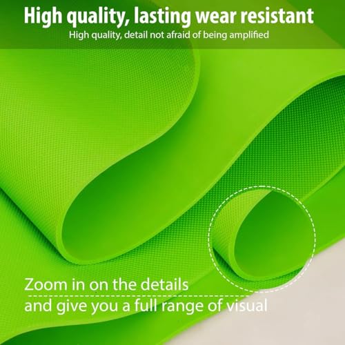 Image of Yoga Mat for Women & Men | High Density TPE Yoga Mat with 6mm Cushion | Non-Toxic, Sweat-Resistant & Double Sided Anti-Slip Exercise Mat | Lightweight & Portable with Carry Bag (Green)