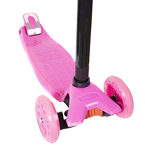 Patinete Infantil Importway 3 Rodas em Gel Freio BW-011 - Rosa