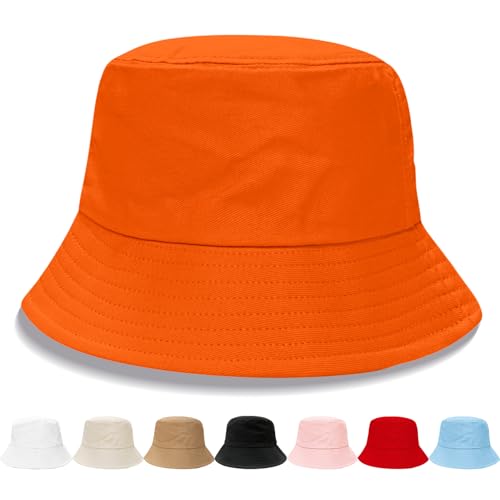 Image of NPQQUAN Bucket Hats for Men Women Packable Foldable Sun Hats for Women Beach Travel Cap
