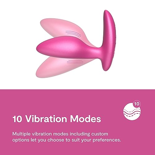 We-Vibe Ditto+ plug anal vibrant connecté avec télécommande pour couple
