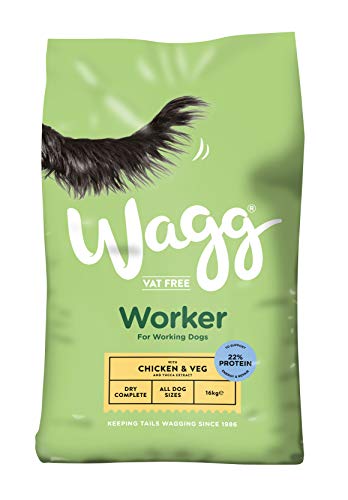 Wagg Worker with Chicken and Veg and Yucca Extract, 16 kg