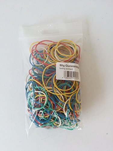 Na und - Confezione da 50 g di elastici multiuso