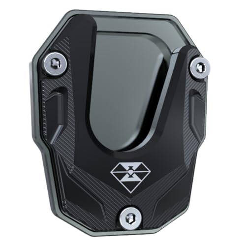 cocoriko �o�C�N �T�C�h�X�^���h �v���[�g �z���_ �ėp CB400 CB650 CBR650 CBR600 NC750 NC700 �A���~�� 3�F (�u���b�N)