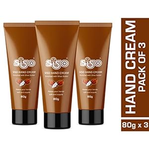 Siso Hand Cream 80g (Pack of 3)