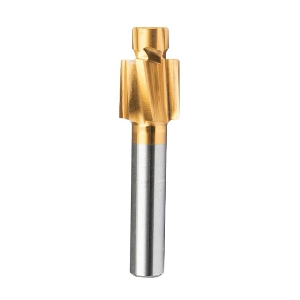 Fresa per svasatura HSS Svasatore per svasatura HSS M35 con cobalto, fresa per scanalatura pilota completamente rettificata, 1 pezz0(M12)