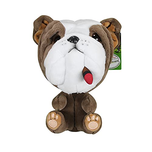 Peluche pour tête de golf Scott Edward, cadeau idéal motif chien fumant 460cc