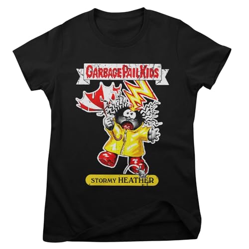 T-shirt Garbage Pail Kids femme noir XL pour affirmer son style original