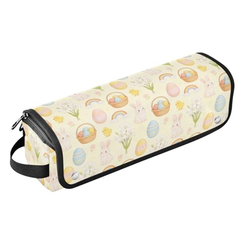 Bolsa de viaje para herramientas de cabello con tapete para plancha resistente al agua y organizador para plancha y accesorios de cuidado capilar miniatura 1