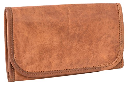 Cartera Gusti Leder nature Wiktor Monedero Accesorio Billetera Estuche Hombre Mujer Cuero de Cabra Marrón Claro A22