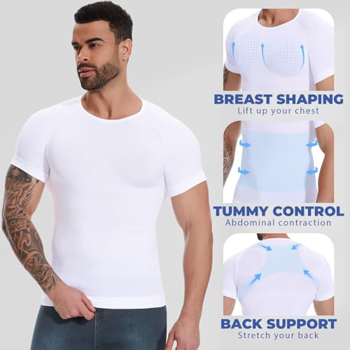 Mens Body Shaper Stomach Compression2