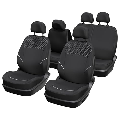 XL Cover 167005 1 Jeu Complet de Housses Auto spécial berline et SUV,Noir