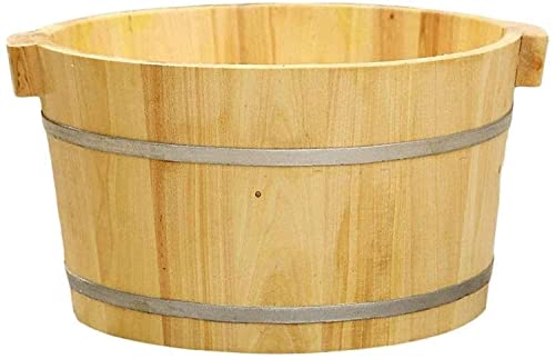 Barril de Madera para Remojar Pies Pedicure Spa miniatura 1