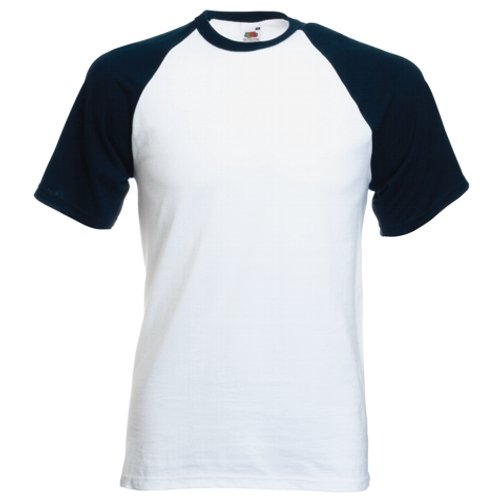 Fruit of the Loom Short Sleeve Baseball T-Shirt SS026