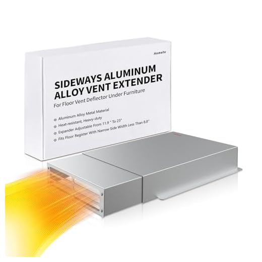 Hometu Adjustable Floor Air Vent Extender