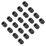 DGZZI 20pcs M3 Damping Ball for FPV F4 Flight Controller Anti Vibration Damper Washer RC Models DIY Part M3 Mounting Hole Shock Absorption Suspension Balls Black