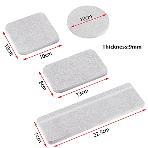 Ownmy Set Of 4 Water Absorbent Diatomite Drink Coasters, Diatomaceous Earth Soap Holder Water Drying Soap Saver Dish Toothbrush Holder Set For Bathroom And Kitchen (Light Grey) #TOP2