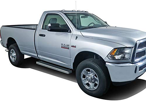 Estribos de acero inoxidable de 6 pulg APS para Dodge Ram miniatura 6