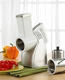 Cuisinart HFP-300 PrepExpress 220-Watt Handheld Electric Food Processor, White and Stainless Steel