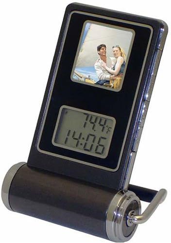 Mustek PF-E150 TravelFoto Travel Digital Photo Frame / Alarm Clock