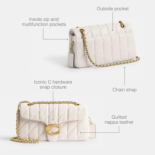 Image of Coach Women's Quilted Tabby Shoulder Bag 26 | Quilted