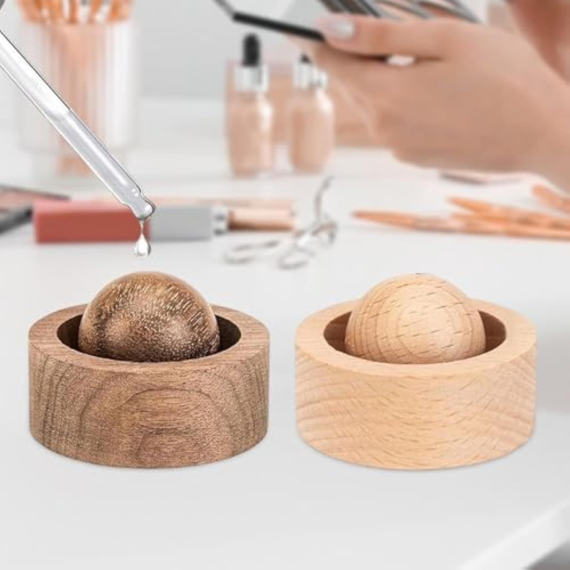 Wooden Essential Oils Diffuser Set for Office and Yoga