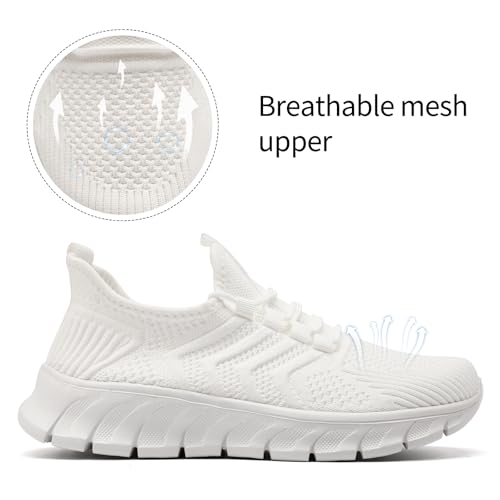 Image of Running Shoes Women Tennis Sneakers Slip on Walking Gym Non Slip Work Workout Athletic Casual Jogging Shoe