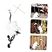LALADEFIEE Creative Crane Marionette Puppet Toy for Boys and Girls Handmade Wooden String Puppet with Interactive Design for Imagination and Learning