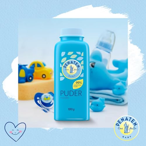 Miniatura 7 de Penaten Polvo Natural Para Bebés Con Aloe Y Vitaminas 1 X 100 G . Protege La Piel Sensible, Absorbe La Humedad Y Mantiene La Piel Seca. Dermatológicamente Confirmado, 99 Ingredientes De Origen