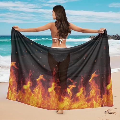 Sarong Cover Up for Womens Beach Cover Up Bikini Bathing Suit Swimsuit Scarf Swimwear Coverup Pareo Wraps4