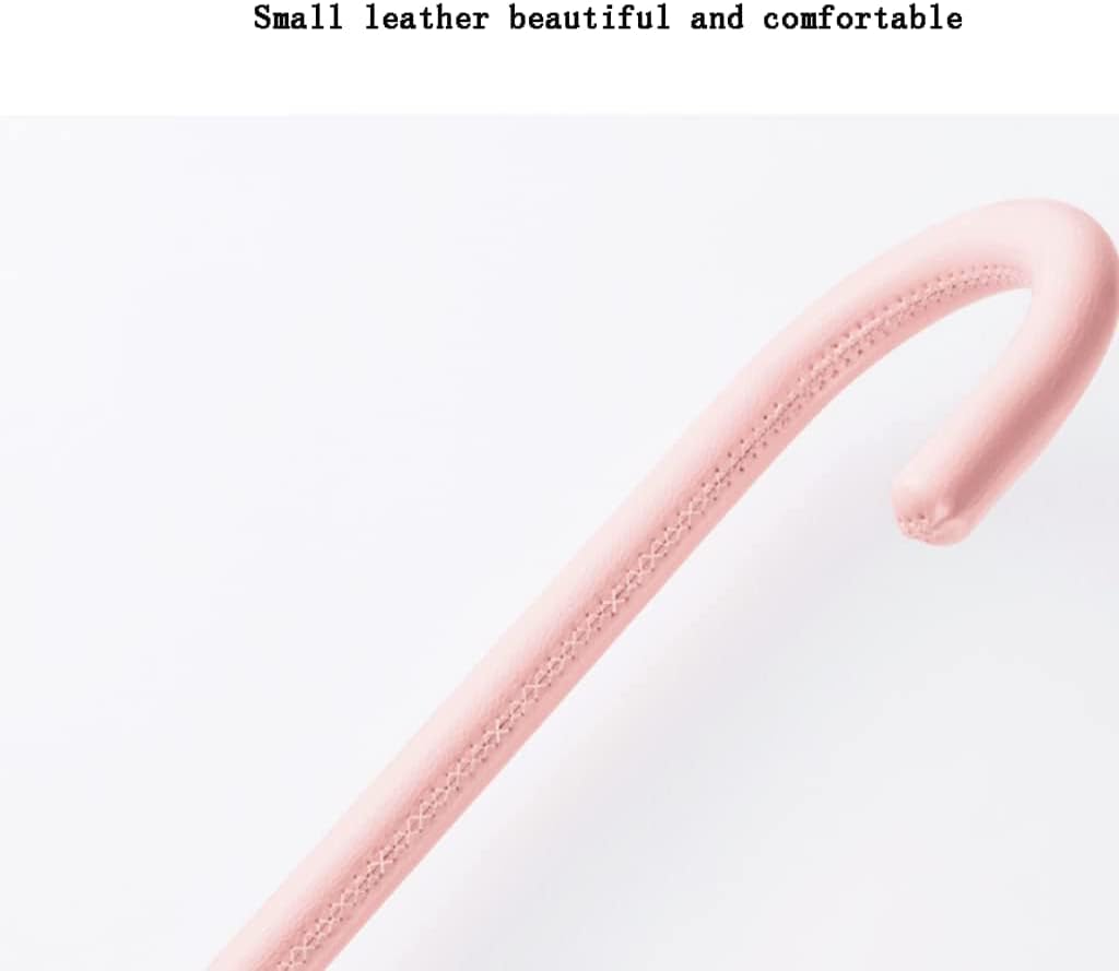 Portable Umbrella for Travel Auto Open Large Stick Umbrella Oversized Umbrella Windproof Waterproof with Leather Handle Umbrella Outdoor(A)