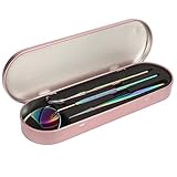 3-teiliges Wimpernlifting-Set aus Edelstahl: Wimpernseparator, Spiegel und Pinzette für Wimpernverlängerungen (Bunt)