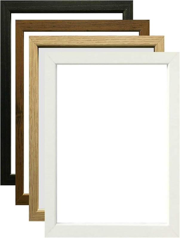 20 x 14 Inch (50.8 x 35.6 cm) Picture Frame | Black Picture Frame| Engineered Wood Photo Poster Frame for Jigsaw Puzzles, Certificates & Artwork| Wall Mount & Freestanding| Portrait or Landscape.