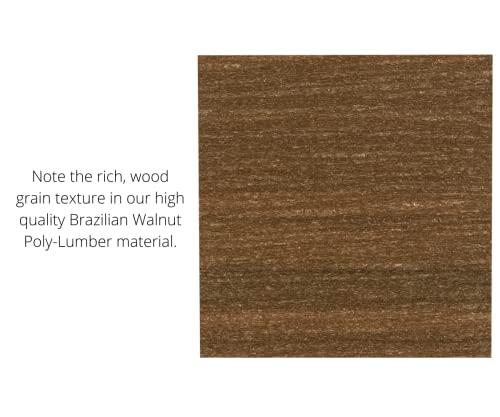 Jcs Wildlife Ultimate Eastern And Western Bluebird House - Made In The Usa With Recycled Poly Lumber - Viewing Window And Clean Out Door (Green And Brazilian Walnut) #TOP7