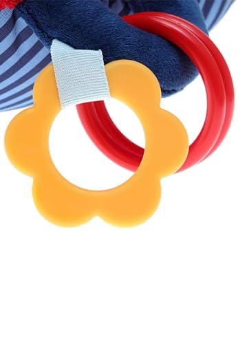 SIGIKID 42153 Aktywna zabawka dla dzieci Activity PlayQ dla dziewczynek i chłopców, zalecana zabawka dla niemowląt od 3 miesięcy, wielokolorowa, 37 x 36 x 9 cm