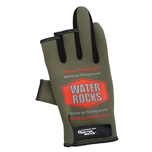 mazume ウォーターロックス WRGL−F3121 WRネオプレーングローブ3C ＃アーミーグリーン Mサイズ