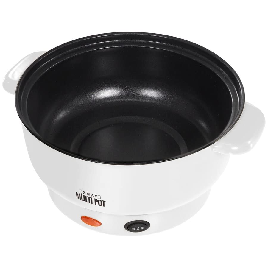 Amazon | 2WAYマルチ鍋 IB-121 鍋料理 蒸し器 フッ素加工 鍋直径22cm