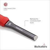 Hultafors 390005 zestaw d?ut EDC S5, 15-65 cm, czarny/czerwony