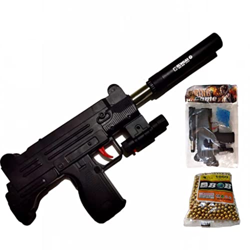 Tiro, Video Games Genérico Pistola de Hidrogel y Balines Juguete para Todas Las Edades