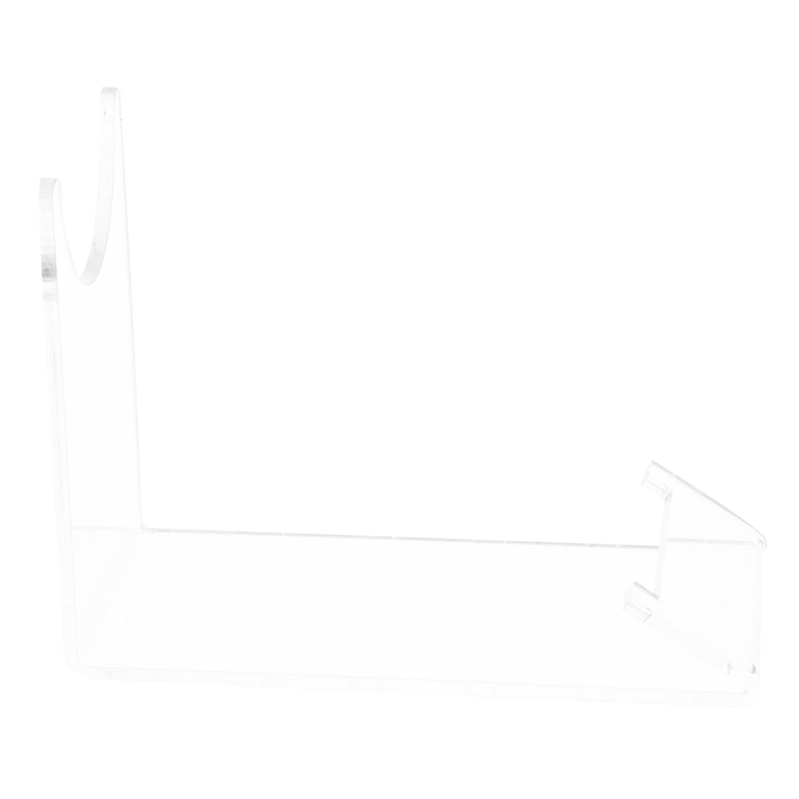 VICASKY Practical Acrylic Electric Shaver Stand Hair Dryer Holder Versatile Organizer for Bathroom Travel Business Trips Durable Hair Tool Rack for Grooming Essentials Storage