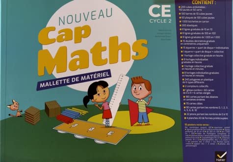 Cap Maths CE1/CE2 mallette de matériel mathématique scolaire Édition 2020 enseignement primaire