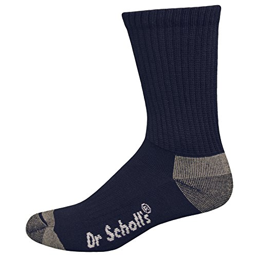 Dr. Scholl s Women s Athletic Crew Sock for Blister Protection, 3 Pairs