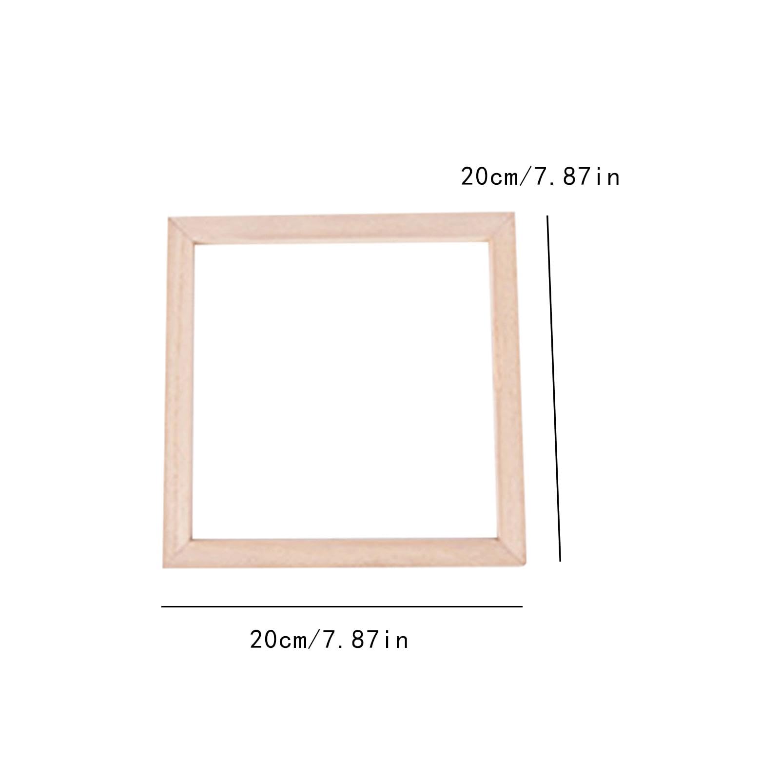 kowaku Paper Making Screen Set Wooden Paper Making Frame Child Accessories DIY Handmade Papermaking Material Package