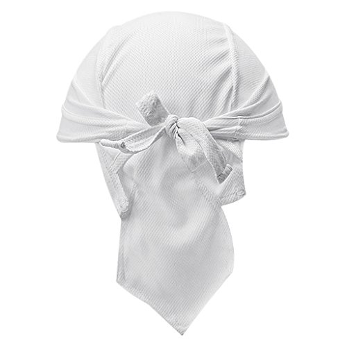 Breathable Quickly Dry Skull Cap Sweat Absorbing Bandana Headscarf Pirate Headwear Anti-UV Head Protection Headband Sports Hiking Skating Cycling Running Riding Head Wrap